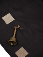 Black Sona Roopa Booti Katan Silk Handloom Banarasi Suit - Sacred Weaves