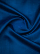 Blue Katan Silk Handloom Banarasi Co-Ord Set - Sacred Weaves