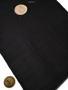 Black Zari Motif Katan Silk Handloom Banarasi Co-Ord Set - Sacred Weaves
