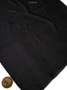 Black Zari Motif Katan Silk Handloom Banarasi Co-Ord Set - Sacred Weaves