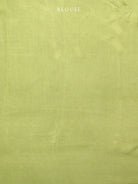Green Plain Silk Handloom Saree - Sacred Weaves