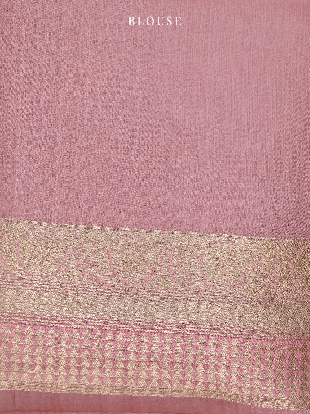 Pastel Pink Rangkat Organza Handloom Banarasi Saree - Sacred Weaves