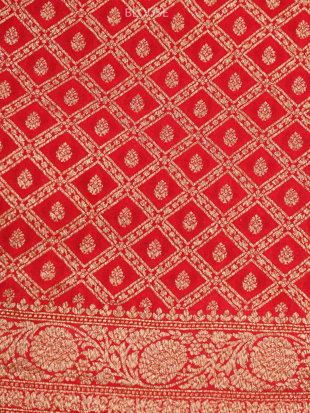 Black Crepe Silk Booti Handloom Banarasi Saree - Sacred Weaves