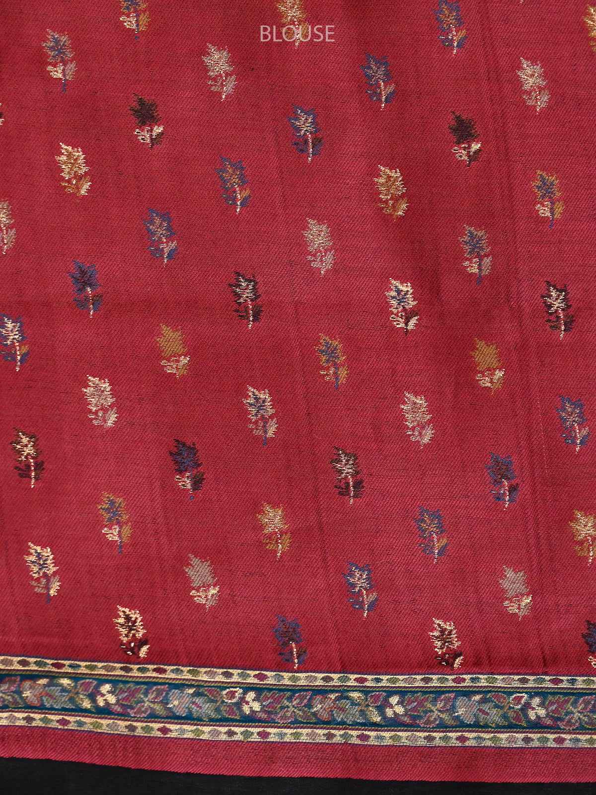 Black Pashmina Moonga Silk Handloom Banarasi Saree - Sacred Weaves