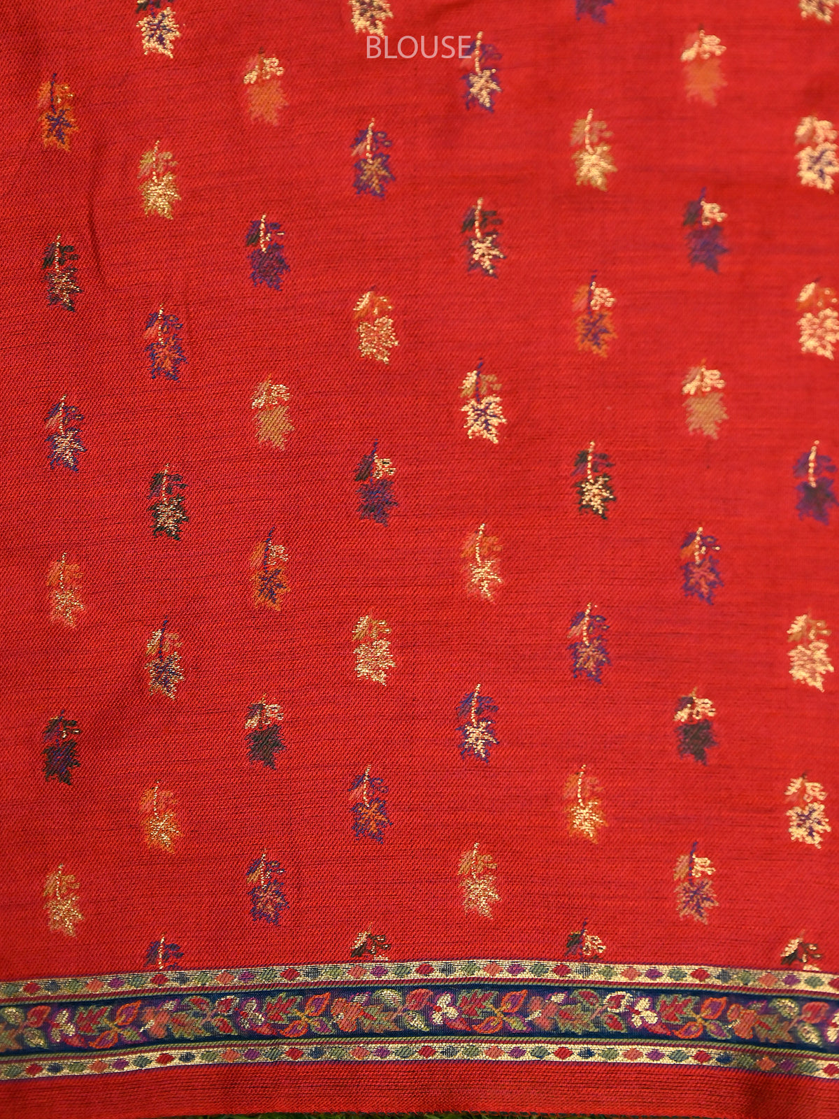 Bottle Green Pashmina Moonga Silk Handloom Banarasi Saree - Sacred Weaves