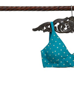 Teal Green Georgette Banarasi Ready-Made Blouse - Sacred Weaves