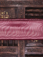 Magenta Silk Brocade Handloom Banarasi Saree