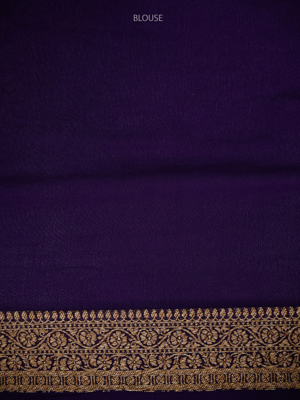 Red Mantra Khaddi Georgette Handloom Banarasi Saree - Sacred Weaves