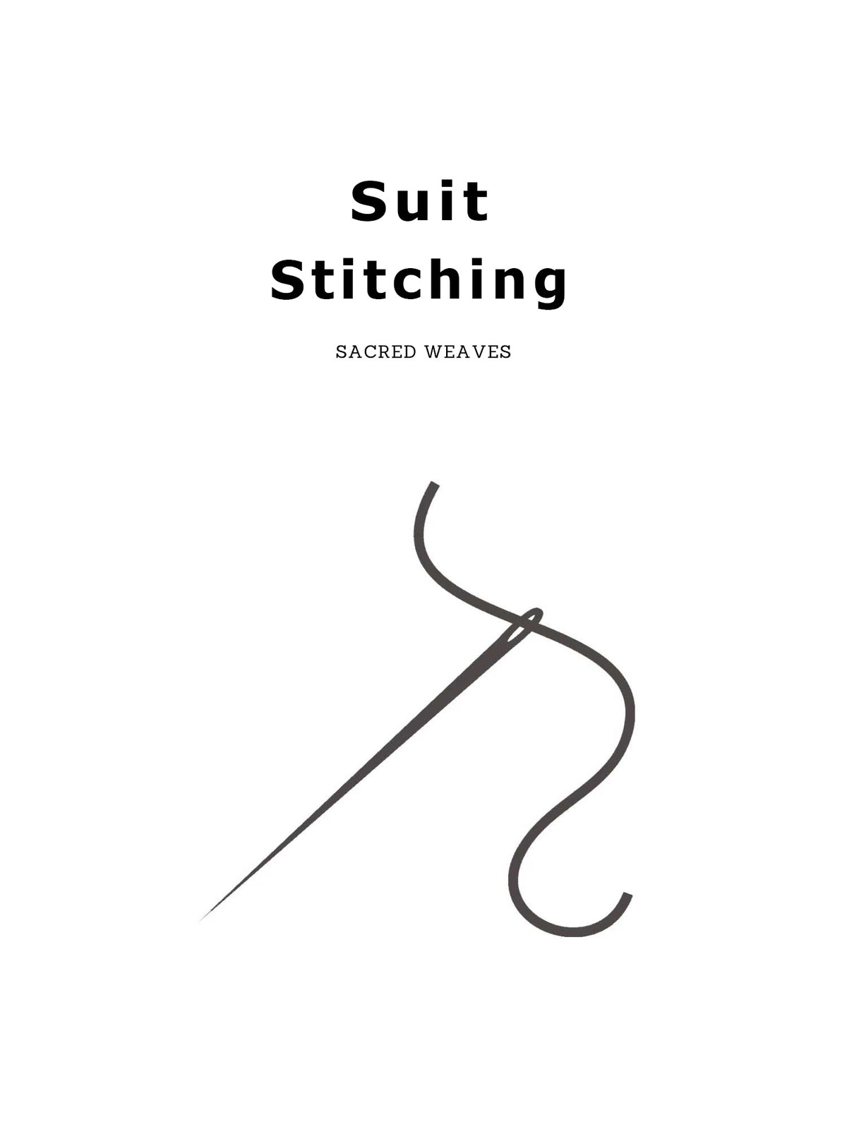 Suit Stitching