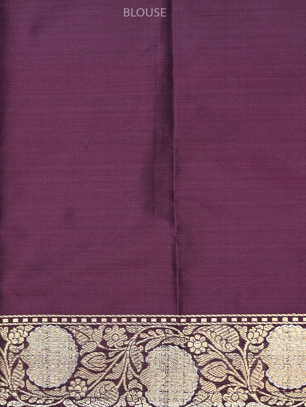 Wine Jaal Katan Silk Handloom Banarasi Saree - Sacred Weaves