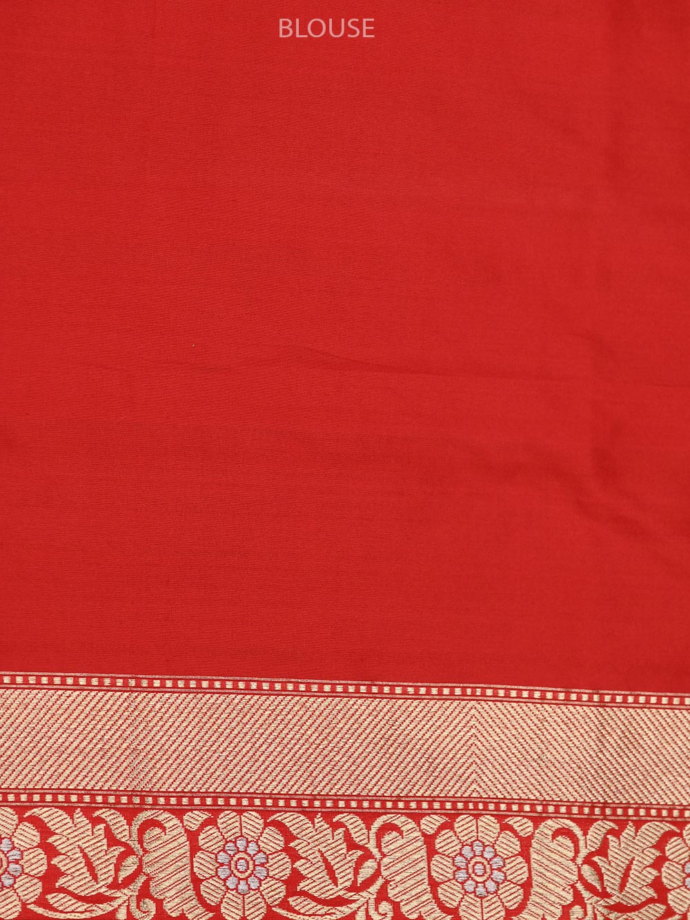 Red Jaal Katan Silk Handloom Banarasi Saree - Sacred Weaves