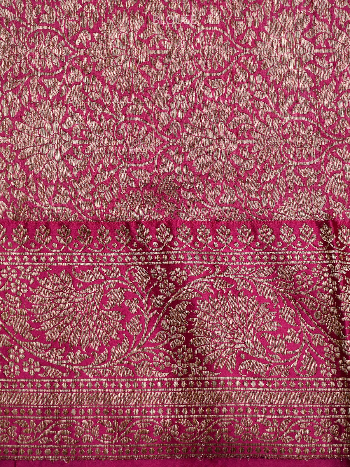 Yellow Green Katan Silk Handloom Banarasi Saree - Sacred Weaves