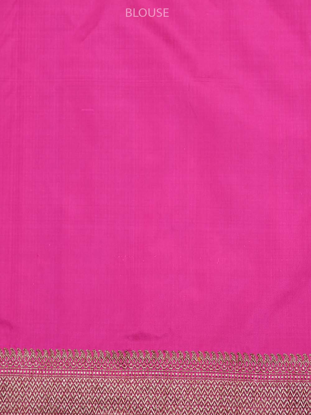 Parrot Green Meenakari Katan Silk Handloom Banarasi Saree - Sacred Weaves