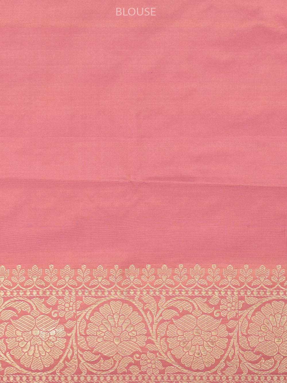 Peach Meenakari Katan Silk Handloom Banarasi Saree - Sacred Weaves