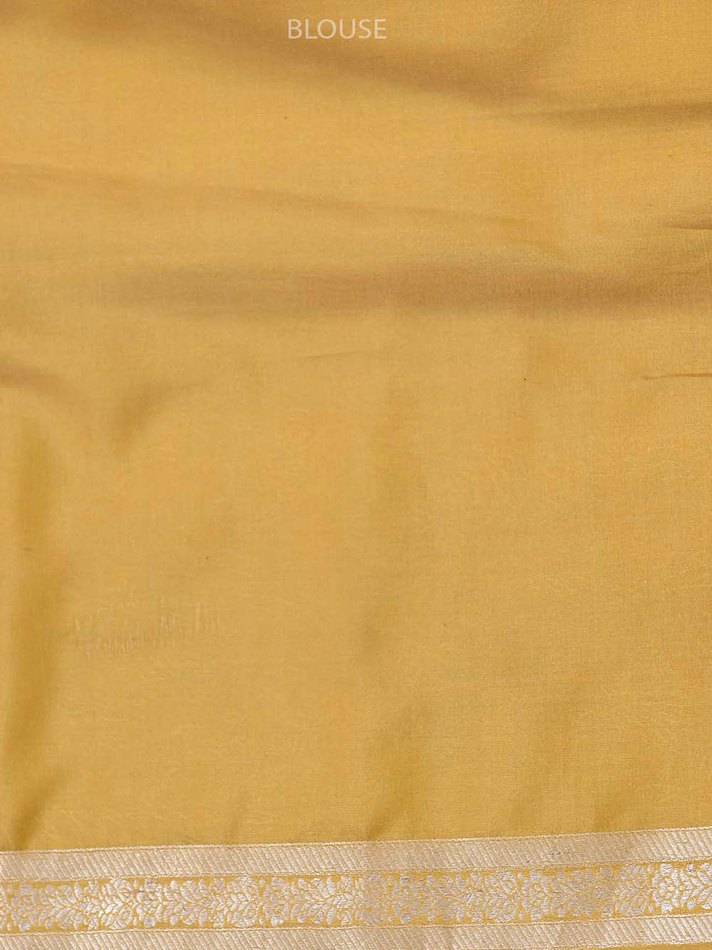 Yellow Katan Silk Shikargah Brocade Handloom Banarasi Saree - Sacred Weaves