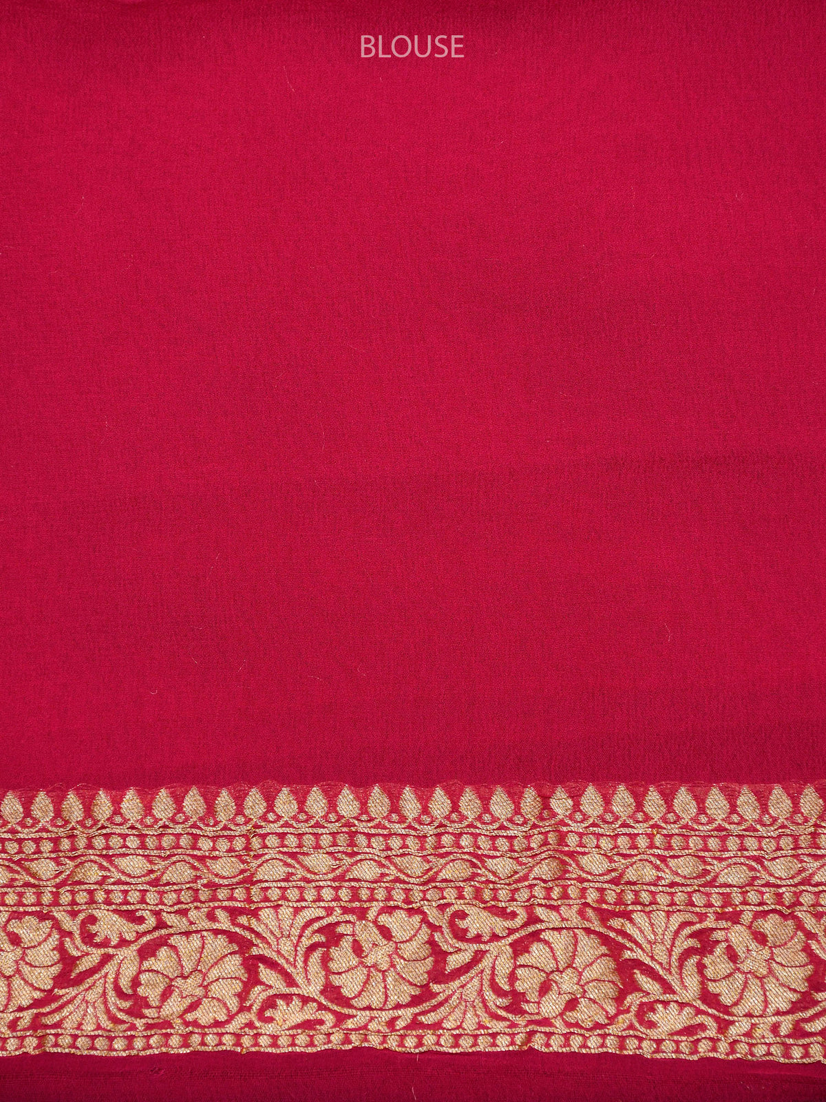 Pink Jaal Khaddi Georgette Handloom Banarasi Saree - Sacred Weaves