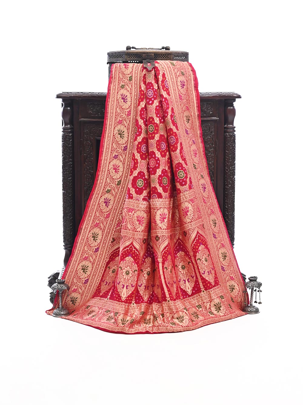 Bandhani hotsell heavy saree