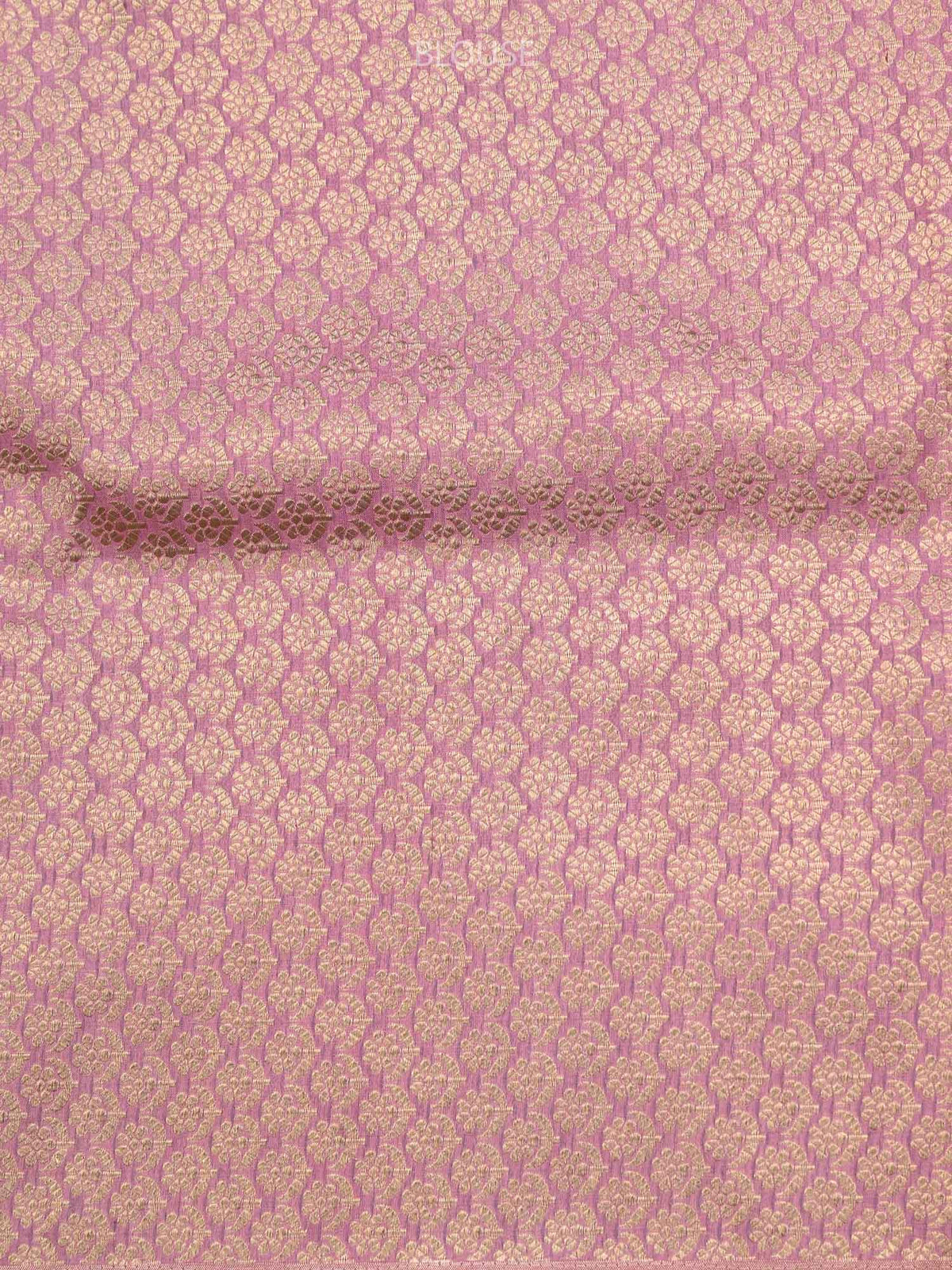 Pastel Pink Silk Handloom Banarasi Lehenga - Sacred Weaves