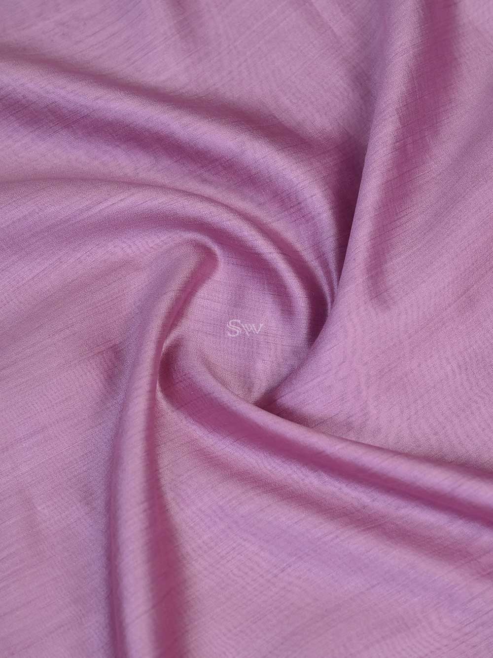 Dusky Pink Chiniya Silk Handloom Banarasi Saree - Sacred Weaves
