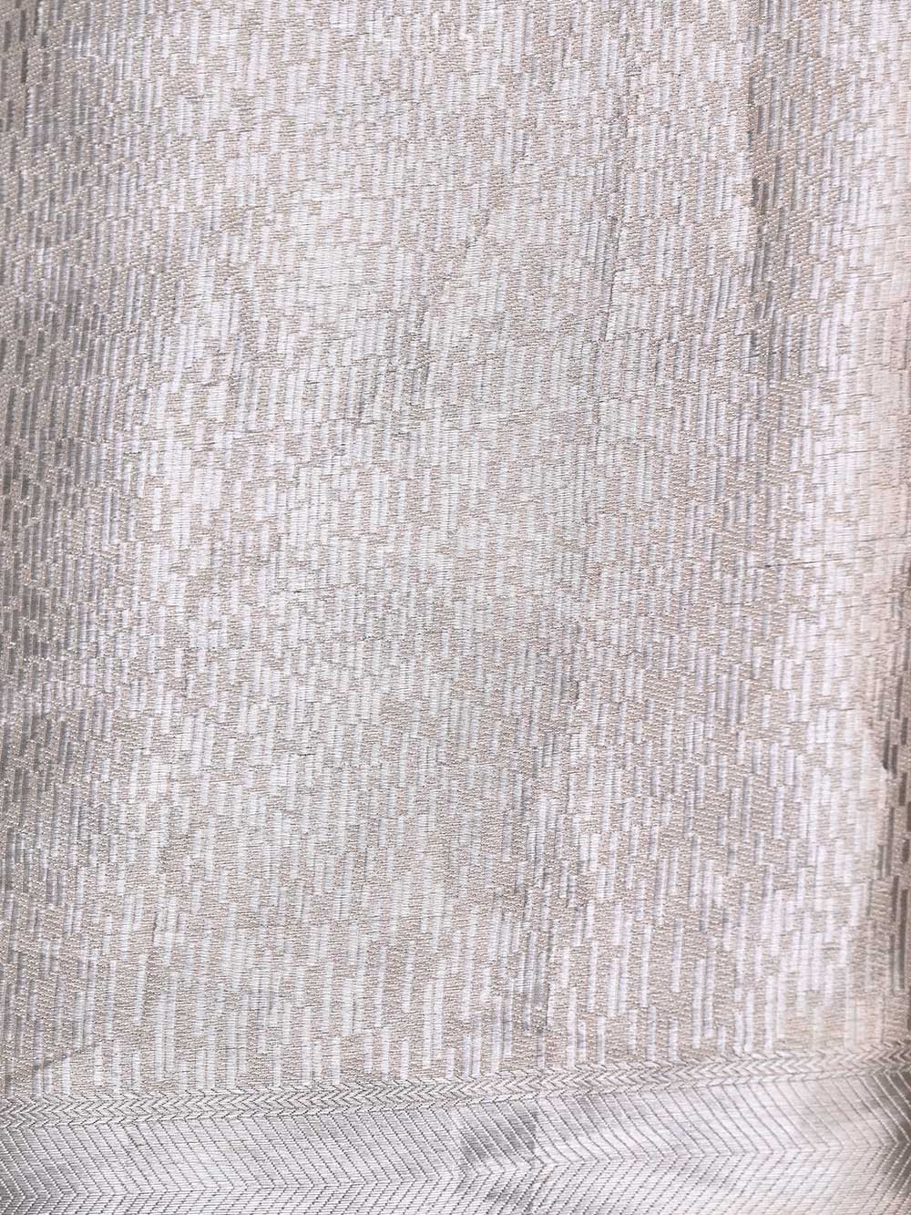 Light Brown Tissue Handloom Banarasi Lehenga - Sacred Weaves