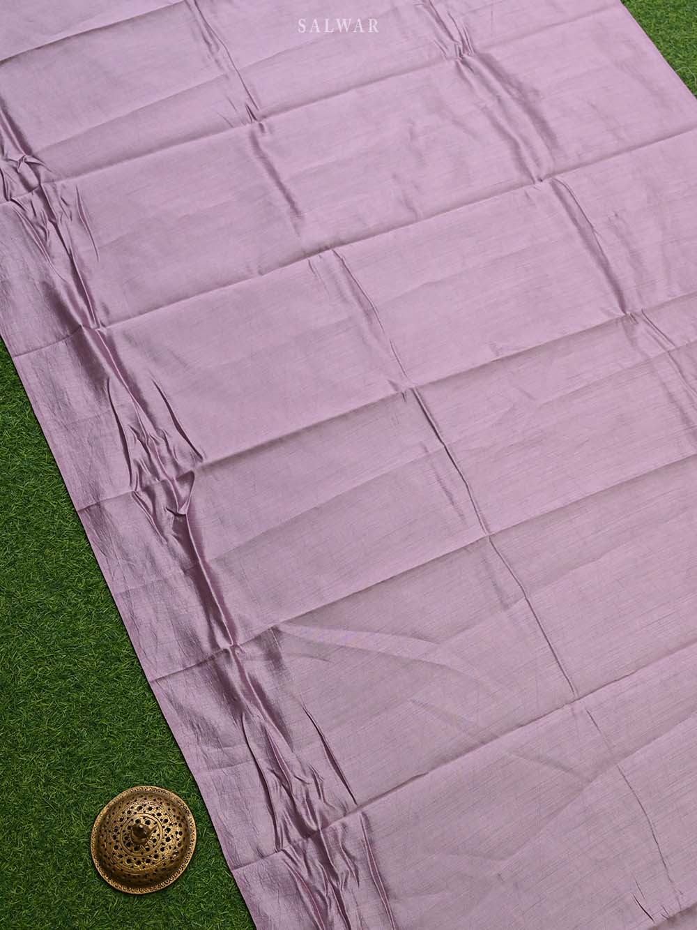 Lilac Chiniya Silk Handloom Banarasi Suit - Sacred Weaves