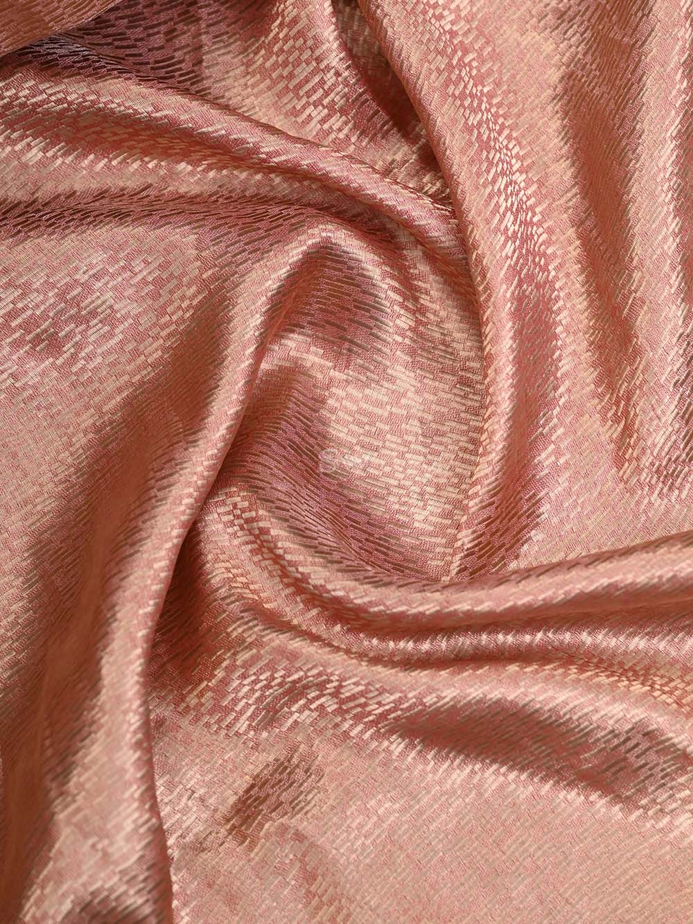 Lilac Chiniya Silk Handloom Banarasi Suit  - Sacred Weaves